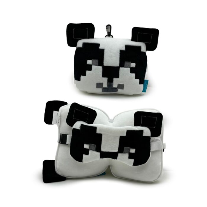 Utazópárna Szemmaszkkal, Plüss RELAXEAZZZ - Minecraft Panda