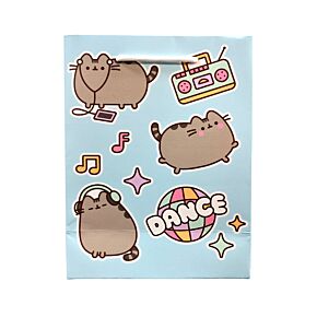 Ajándéktasak 17x9x23cm - Táncoló Pusheen Macska - DANCE