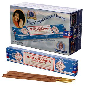 01401/01023 Füstölő Pálcák, Satya - Nag Champa 15g 