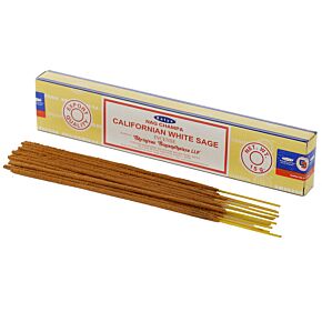 01406 Füstölő Pálcák, Satya VFM - Nag Champa - Kaliforniai Fehér Zsálya