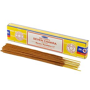 01412 Füstölő Pálcák, Satya VFM - Nag Champa - 7 Chakra