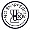 No Sharpening Packaging Symbol|Puckator